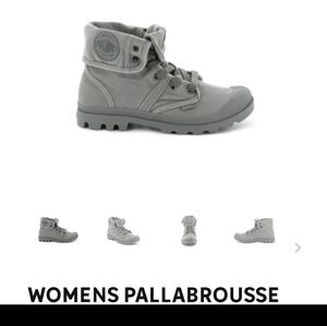 New Palladium pallabrouse baddy grey size 7